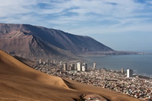 Chile's Atacama region has recently (March 2015) been hit by freak downpours and floods, resulting in deaths and people being evacuated from their homes. Image credit: xura on freedigitalphotos.net